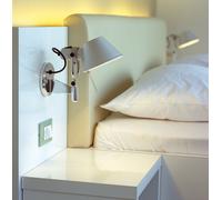Tolomeo Faretto Applique Aluminium avec interrupteur marche/arrêt Artemide - 8052993019301