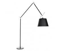 Tolomeo Mega-Lampadaire noir avec interrupteur LxWxH 103x33x238cm