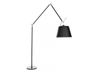 Tolomeo Mega-Lampadaire noir avec interrupteur LxWxH 107x36x238cm