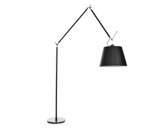 Tolomeo Mega -Lampadaire noir avec variateur LxH 103x238cm