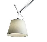 Tolomeo Mega LED Floor abat-jour satin gris Ø420 Artemide - 8052993005632