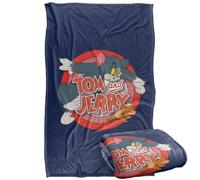 Tom And Jerry Cat Mouse Plaid ultra doux au toucher soyeux - 91 x 147 cm