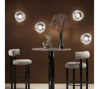 Tom Dixon Melt Applique murale/Plafonnier LED, LEDS04CHEU+MES04CH,