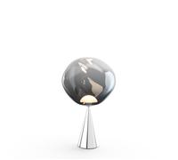 Tom Dixon Melt Cone Fat Table LED Tischleuchte, Nickel / Silver