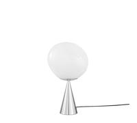 Tom Dixon Melt Cone Fat Table Opal LED Tischleuchte, Opal / Silver