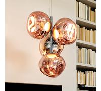 Tom Dixon Melt Suspension LED à 4 sources lumineuses, LEDC04CHEU+MES02CO#4,