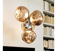 Tom Dixon Melt Suspension LED à 4 sources lumineuses, LEDC04CHEU+MES02G#4,