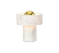 Tom Dixon Stone Portable Akku Tischleuchte, Gold