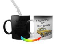 Tom I Survived My Trip To NYC Tasse magique de Nouveauté amusantes 330ml