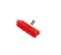Tom par Balai de Rue | Balai Industriel Robuste pour extérieur | Balai avec Support de Manche en métal | sans Manche | Poils durs pour Rue, Cour, terrasse & Garage | 30 cm