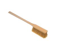ToM PaR Brosse à Récurer Bois 60 cm, Poils Mixtes, Long Manche | Manche ergonomique bois, ne se déforme pas, incassable, ne raye pas la peinture - pour auto et maison