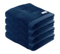 TOM TAILOR Serviette bleu foncé, Taille 50x100cm