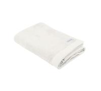 Tom Tailor Serviette de Douche, 70x140 cm, 100% Coton/éponge, avec Deux accroches et étiquette avec Logo, Color Bath Towel Blanc (Crisp White)