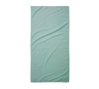 TOM TAILOR Serviette de Fitness, 70x140 cm, 80% polyester, 20% polyamide/ microfibre, avec fine couture en chaîne et logo en relief, SPORTS TOWEL Turquoise (Fresh Sage)