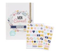Tom & Zoé Bougie Parfumée x5 Calendrier Maman Fleur de Cerisier Doré | Carton et cire, bougie parfumée x5, calendrier maman, fleur de cerisier et orchidée blanche, blanc et doré