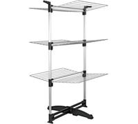 Tomado Ciclone Droogtoren 40 m Lijn 78x72x137 cm Zilver/Zwart