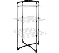 Tomado Metaltex Droogtoren Fortino 3 25M 69x64x134 cm Zilver