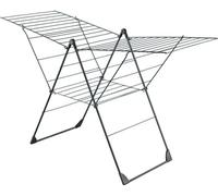 Tomado-Metaltex Vento Tender pour linge noir 110 x 177 x 66 cm