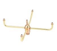 Tomantery Buse de Fontaine d'eau Rotative à 4 Bras, Arroseur à Tête de | Filetage femelle G1/2, filetage mâle G3/4, arroseur de fontaine d\'étang rotatif avec direction réglable pour étangs de