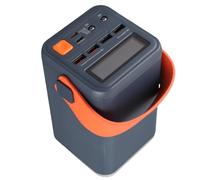 Tomantery Centrale électrique Portable Haute capacité 18 W, Charge Rapide pour le Camping et les Urgences en Plein Air, Prend en Charge la Multifonctionnelle pour Plusieurs Appareils (Gris)
