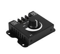 Tomantery Contrôleur de Variateur de Commutateur LED 12V-24V 30A pour | Gradateur LED avec bouton de commande, gradation PWM, pour bandes lumineuses 12V-24V