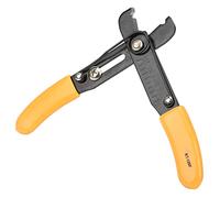 Tomantery Pince à Dénuder Réglable, Outil Manuel de 0.5 à 4.0mm | Rainures de coupe de précision, outil d\'électricien professionnel, poignée ergonomique, pour les tâches de câblage de câbles