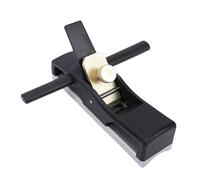 Tomantery Rabot de Poussée Manuel pour le Travail du Bois à Fond Rond, pour Manche de Pelle à Bois Rond, Durable et Léger, Idéal pour les Amateurs de Menuiserie