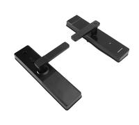 Tomantery Serrure de Porte électronique Intelligente, Entrée sans mpreintes Digitales, pour Portes en Bois de 4 à 8 Cm D'épaisseur, Alliage D'aluminium Durable, 1 unité