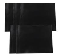 Tomantery Tapis de Four en Fibre de Verre, Excellente Résistance à la Chaleur, Antiadhésif pour la Cuisine, Lavable au Lave-vaisselle, 5 Pièces, 40x50cm