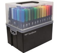 Tombow ABT-108CTombow ABT Dual Brush Pen pot à crayons de 107 couleurs + blender