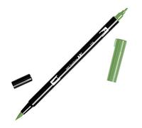 Tombow ABT-158 Feutre pinceau à 2 pointes Olive Foncé