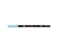 Tombow ABT Dual Brush - Marqueur aquarelle à double pointe pour dessins professionnels, lettres, manches, bûches et aquarelle - Couleur Aqua 401