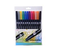 Tombow ABT Dual Brush Pen - Primary Colours (Pack of 12) Single
