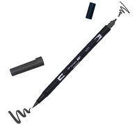 Tombow ABT-N25 Feutre pinceau à 2 pointes Lampe Noire