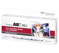 Tombow Marqueur alcool ABT PRO Dual Brush 12P-5 ensemble Manga (12)