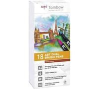 Tombow Boite De 18 Feutres Abt - Tonalité Terre