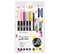 Tombow BS-FH2, Set de Blended Lettering, couleurs Good Vibes