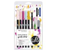 Ensemble de lettrage mélangé Tombow Good Vibes