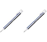 TOMBOW crayon gomme MONO ZERO ERASER blanc/bleu/noir (Lot de 2)