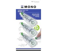 Tombow CT roller de correction CA4-3P mittiges dérouler 4, 2 mm x 10 m Lot de 3 éponges vrac