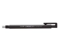 Tombow EH-KUS11 Stylo Gomme Mono zéro, rechargeable, pointe rectangulaire 2,5x5mm, noir