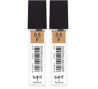 Tombow Etui de 12 Mine pour porte-mine pointe calibrée 0,5 mm dureté F (Lot de 2)