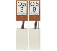 Tombow EX-05P-B Boîte de 12 Recharges pour Porte-mine pointe 0,5mm, dureté B (Lot de 2)