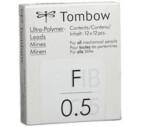 Tombow ex-05p-f - Boîte 12 tubes de 12 mines 0.5 mm