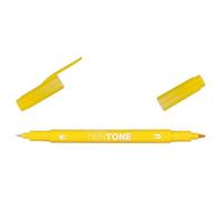Tombow Feutre Dessin Double Pointe 0,8 Et 0,3 Mm Twintone Jaune