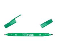Tombow Feutre Dessin Double Pointe 0,8 Et 0,3 Mm Twintone Vert