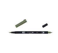 Tombow Feutre Dessin Double Pointe Abt Dual Brush Pen 228 Vert Gris