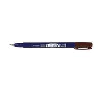 Tombow Feutre Dessin Et Calligraphie Pointe Brush Fudenosuke Couleur Marron