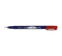Tombow Feutre Dessin Et Calligraphie Pointe Brush Fudenosuke Couleur Rouge