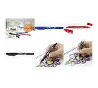 Tombow Feutre double pointe MONO twin, rouge Rouge G